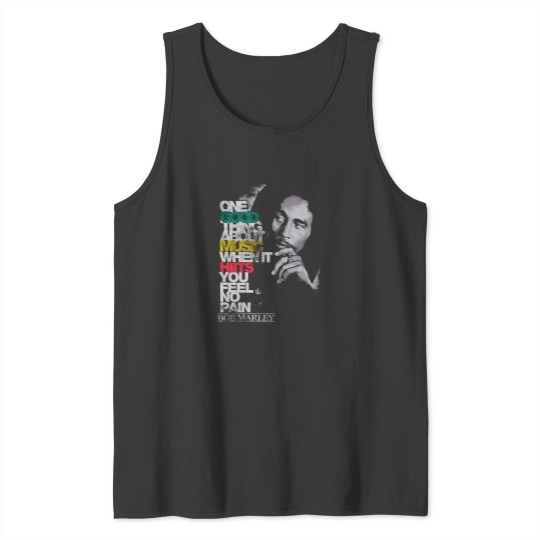 Discover Bob Marley Inspirational Quote Tank Top