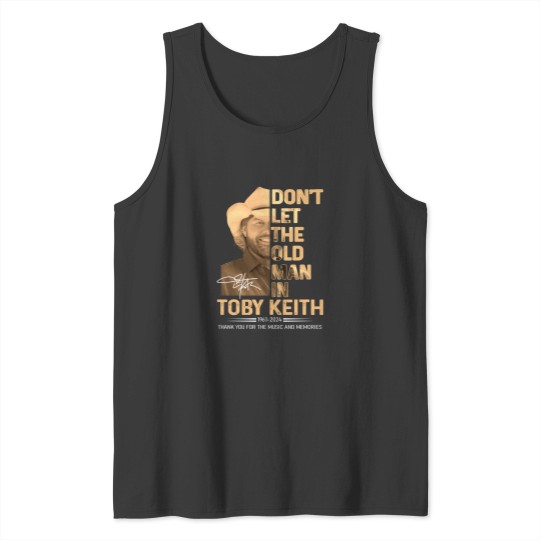 Discover Toby Keith memory black Tank Tops