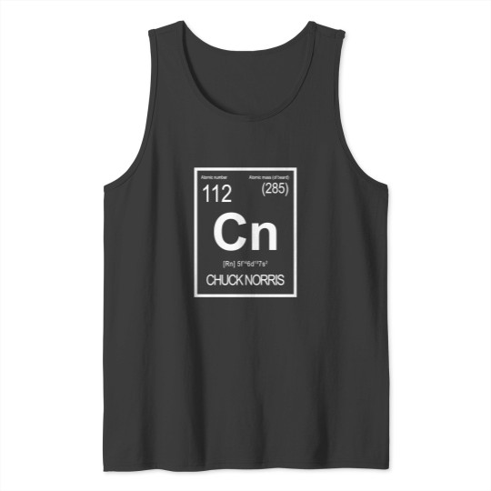 Discover Chuck Norris - Periodic Table of Elements Classic Tank Tops