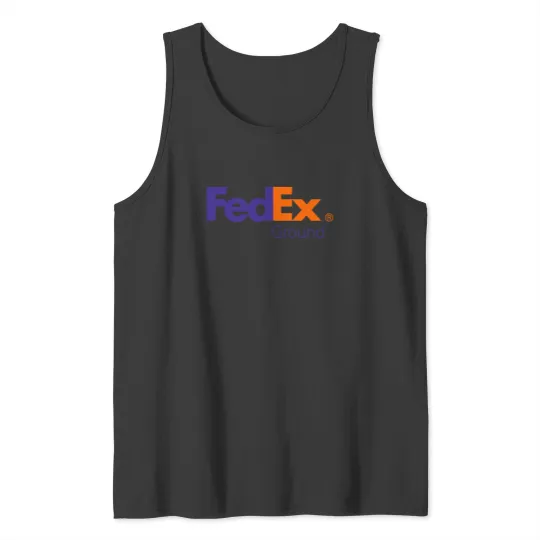 Discover FedEx Ground Delivery Logo Tank Tops