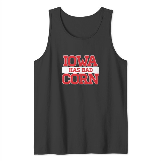 Discover Iowa has bad corn tom cruise young handsome wearing suit leather jacket Tank Tops