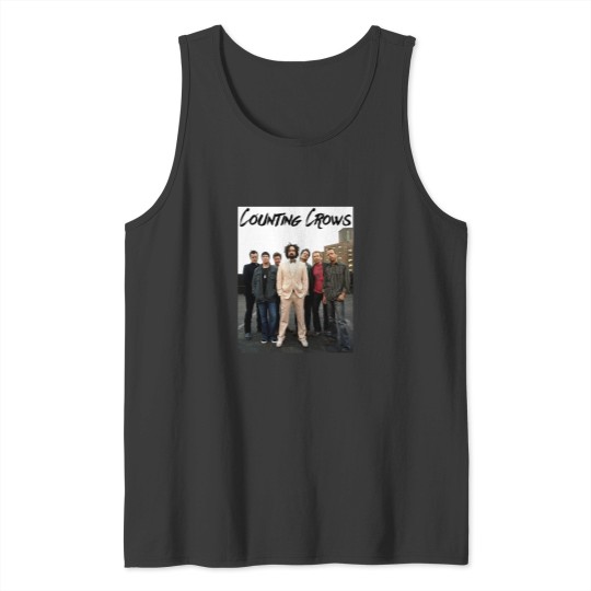 Discover Counting Crows Aesthetic Graphic Minimal Tank Tops