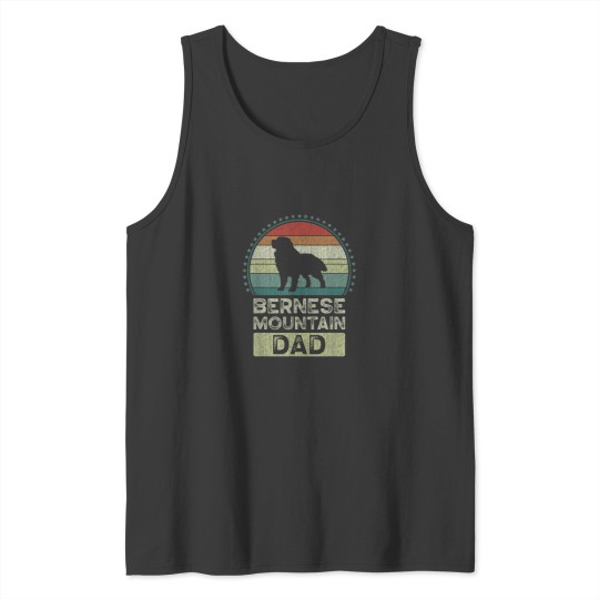 Discover Bernese Mountain Dad Fathers Day Daddy Tank Tops