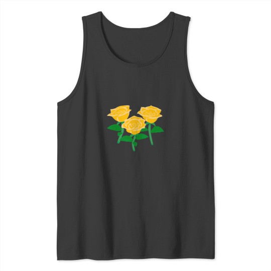 Discover ACNH Yellow Rose Active Tank Tops
