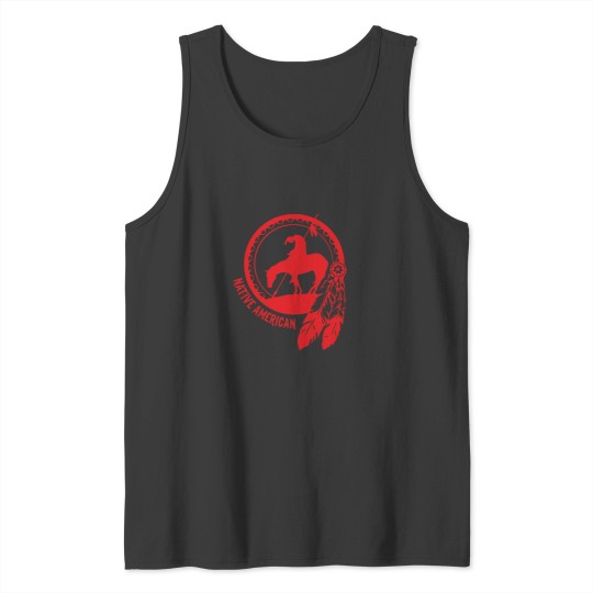 Discover Native American the best gifts for any american dad father mom mother boy girl child Sticker Tank Tops