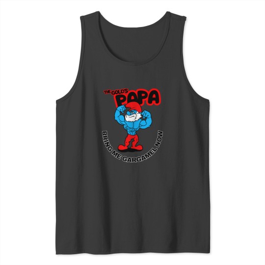 Discover Papa Smurf Tank Tops