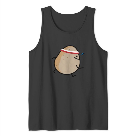 Discover Running potato Tank Tops