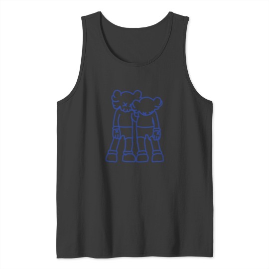 Discover Kaws Scan, Gift Kaws Tank Tops