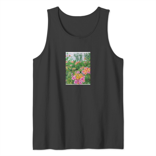 Discover A Colorful Stroll Baseball ¾ Sleeve Tank Tops
