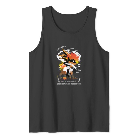 Discover Explosion negative space Tank Tops