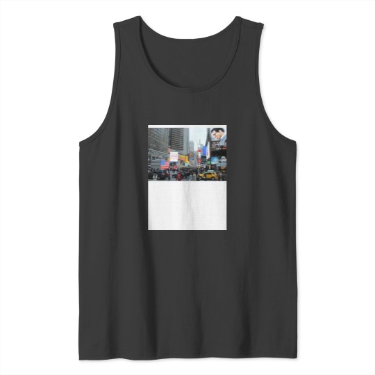Discover Broadway - New York Baseball ¾ Sleeve Tank Tops