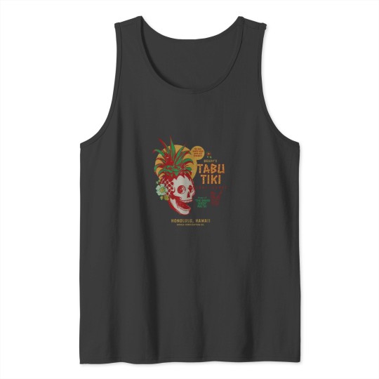 Discover Bradys Tabu Tiki Surf Lounge Tank Tops