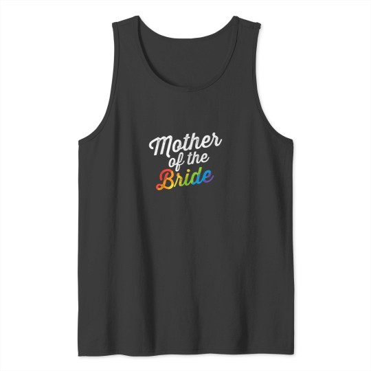 Discover Mother Of The Bride Gay Lesbian Wedding LGBT Same sx Tank Tops