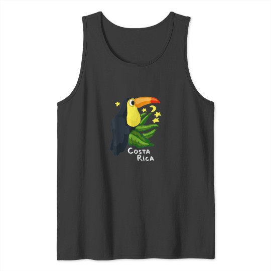 Discover Costa Rica Toucan Bird Tank Tops