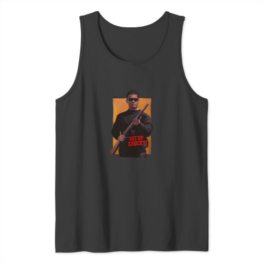 Discover Get Up Chucky! Blood In Blood Out Essential Tank Tops