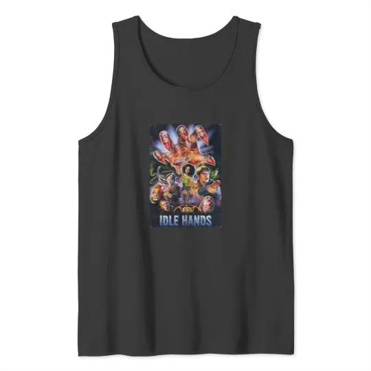 Discover Idle Hands Horror Movie Gift Tank Tops