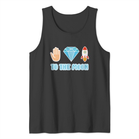 Discover Gamestonk To The Moon Gamestick Stop Tank Tops