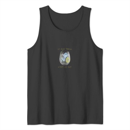 Discover Gin and tonic - Gengerelle Mask Tank Tops