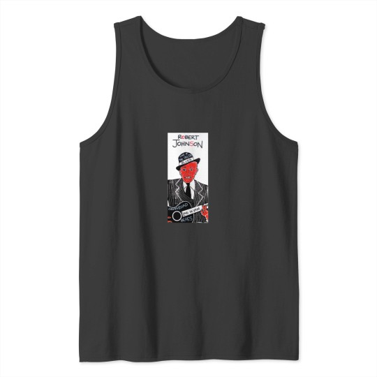 Discover Robert Johnson Blues Folk Art Tank Tops