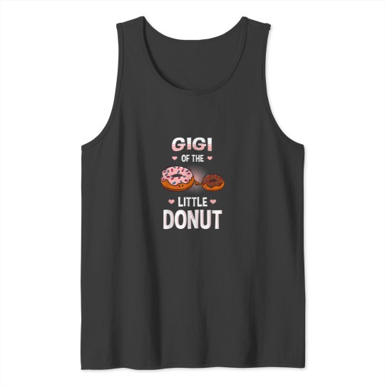 Discover Gigi Of The Little Donut Gender Reveal Announcement Tank Tops