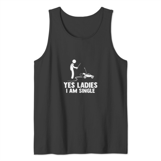 Discover Yes Ladies I Am Single Racecar Racing Car Games Car Racer Tank Tops