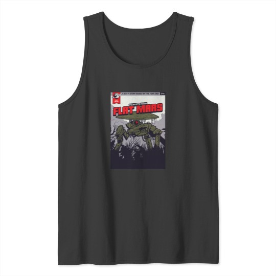 Discover 2021 Tourists from Flat Mars Active Tank Tops