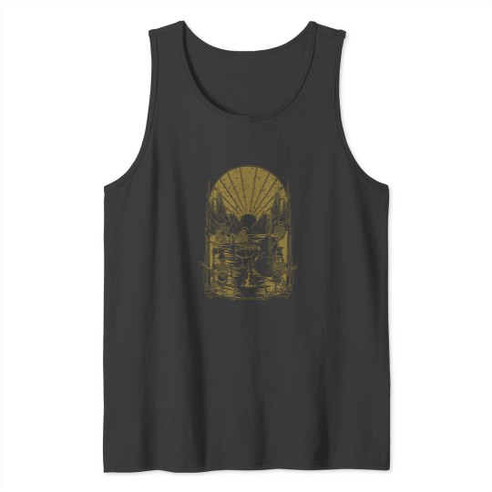 Discover Bluegrass Jam Skeletons Tank Tops