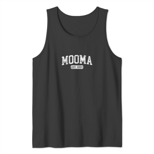Discover Mooma Est 2024 Promoted To Mooma Announcement Tank Tops
