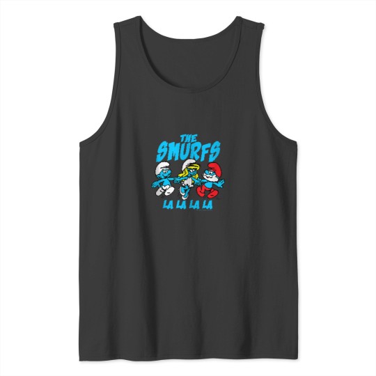 Discover The Smuurfs Pixelated Smuurfs Tank Tops