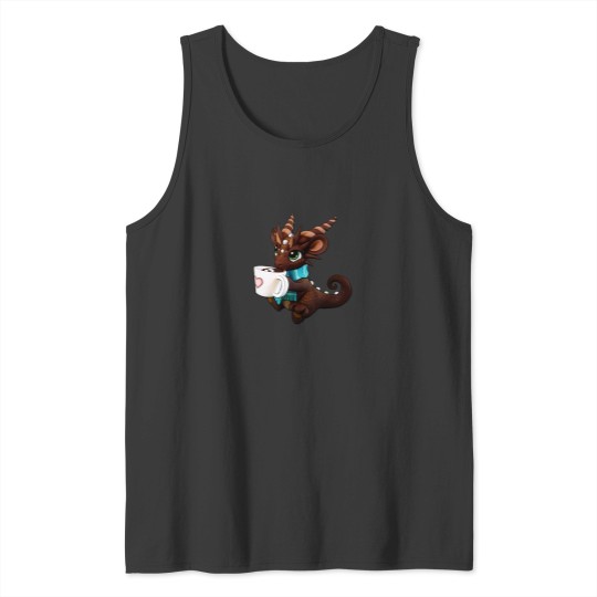 Discover Hot Cocoa Dragon Tank Tops