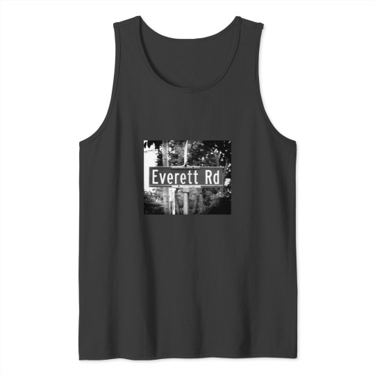 Discover A Street Sign Named Everett Tank Tops