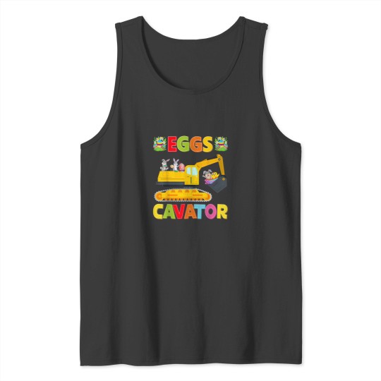 Discover Easter EggsCavator Clothing For Toddlers Easter Bunny Tank Tops