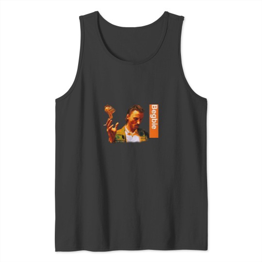 Discover Begbie throws Glass of Beer - Scene from Trainspotting Tank Tops