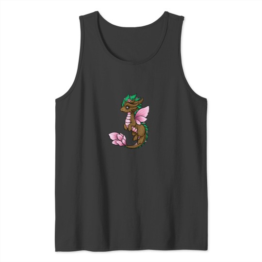 Discover Flower Dragon Elemental Tank Tops