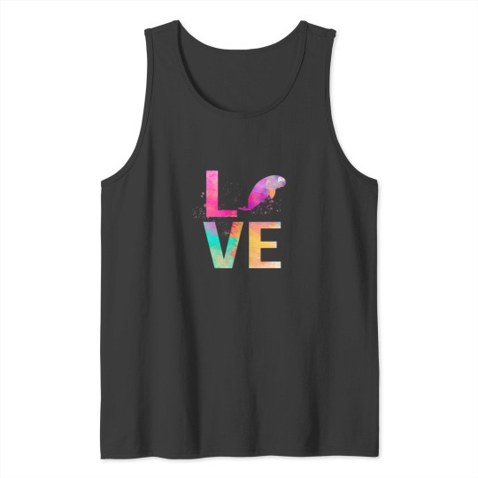Discover Colorful Manatee Mom Gifts Manatee Tank Tops