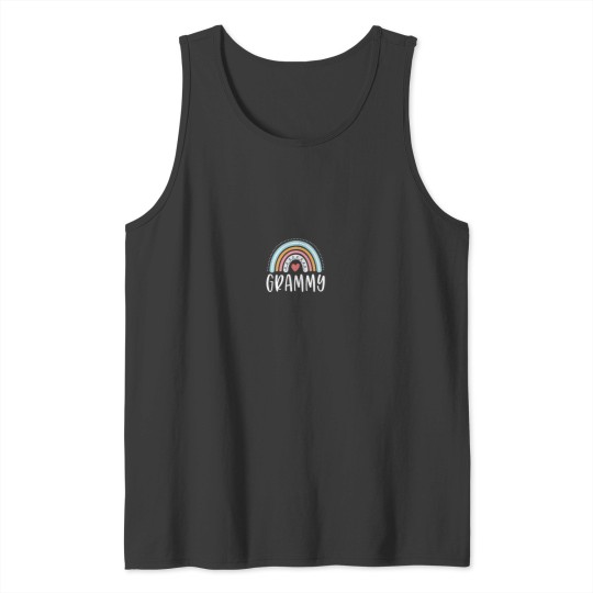 Discover Grammy Gifts For Grandma Family Rainbow Graphic Tank Tops