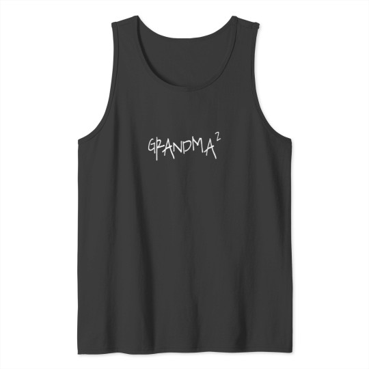 Discover Grandma to the 2nd Power Grandma of TWO Tank Tops