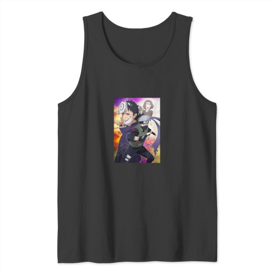 Discover The Kakashi and Obito Tank Tops