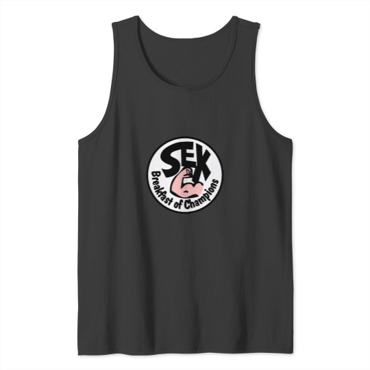 Discover Petit dejeuner colore des champions essentiel Tank Tops