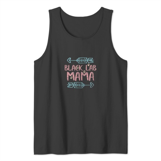 Discover Labrador Retriever Lover Funny Dog Mom Gifts Black Lab Mama 3013 Tank Tops