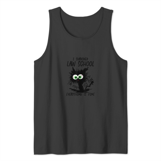 Discover I Survived Law School Graduation 2024 Tank Tops