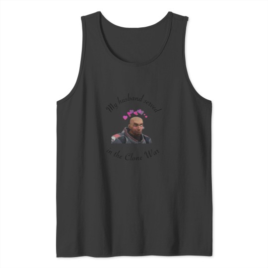 Discover Wrecker Husband Black Font Tank Tops