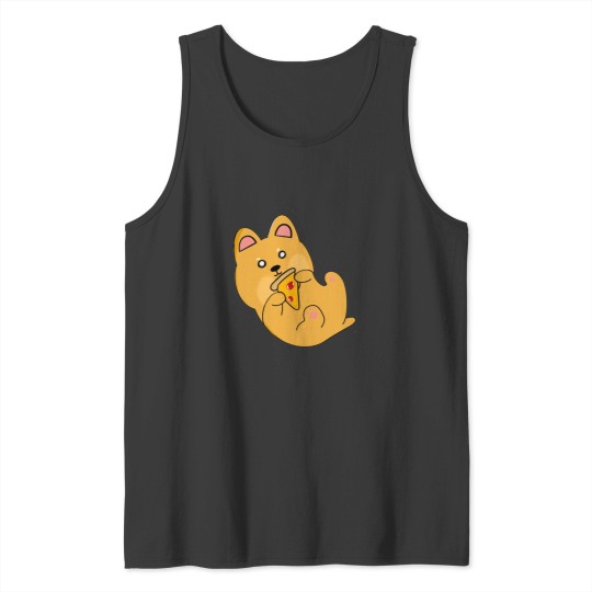 Discover Pizza Doge Tank Tops
