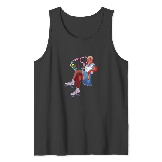 Discover 79s vintages ad - captain Tank Tops