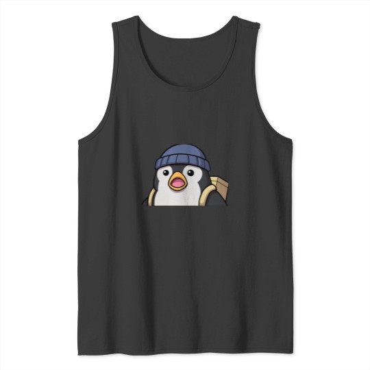 Discover Surprised Penguin Tank Tops