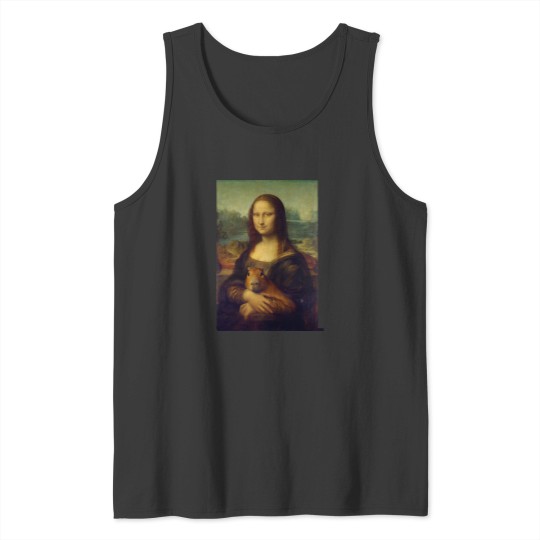 Discover mona lisa Capybaras Tank Tops