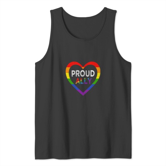 Discover Proud ally af lgbt pride gay month Tank Tops