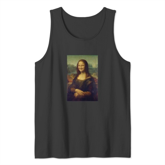 Discover Mona Lisa Laughing Tank Tops