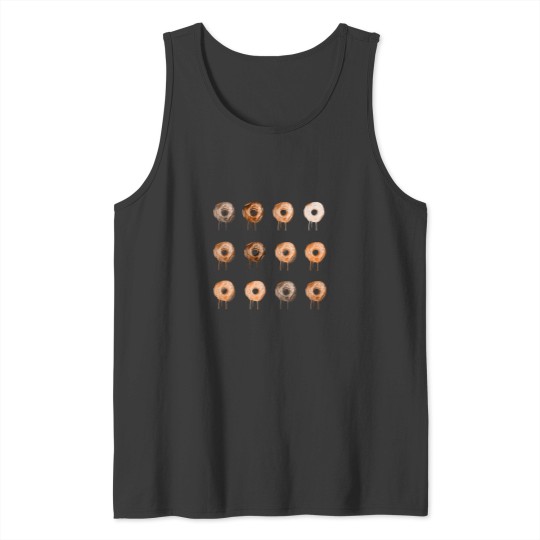 Discover Pack tendance Donut Cuivre violet metallise classique Tank Tops