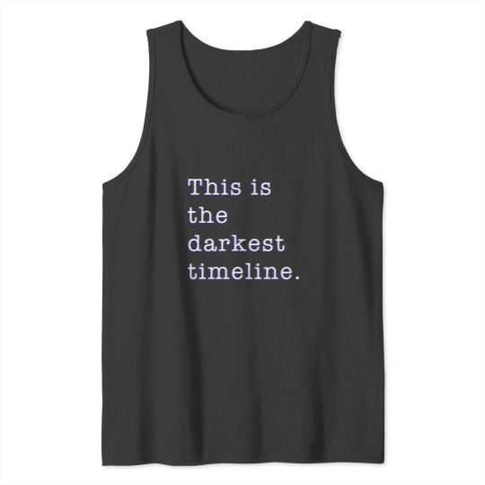 Discover This Is The Darkest Timeline Community Niche Comedy Evil Abed Troy Jeff Show Tank Tops